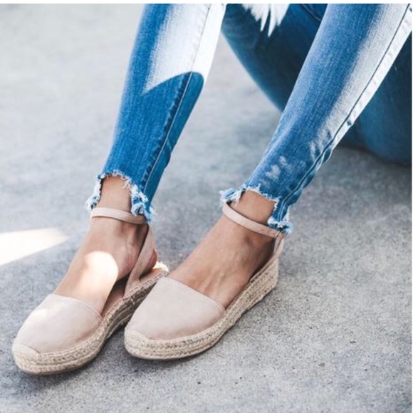 BRIEA-Ankle Strap Espadrille - Picture 4 of 7